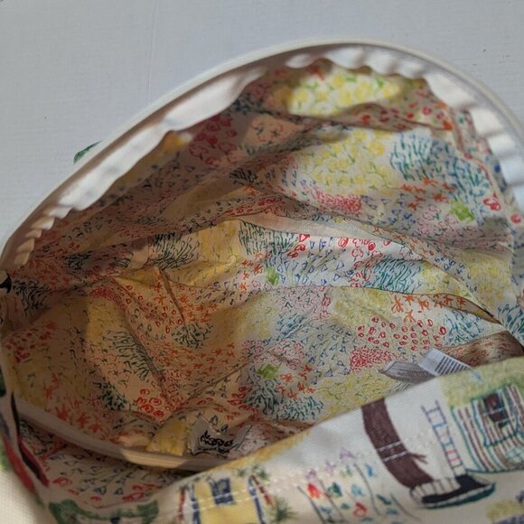 Vans x Collina Strada Doodle Print Backpack Antique White Rare Collab - Picture 7 of 12